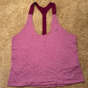 Purple Nike Dri-Fit top